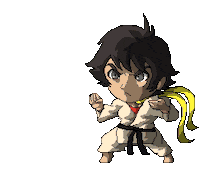 igniz makoto streetfighter hayate thirdstrike Sticker