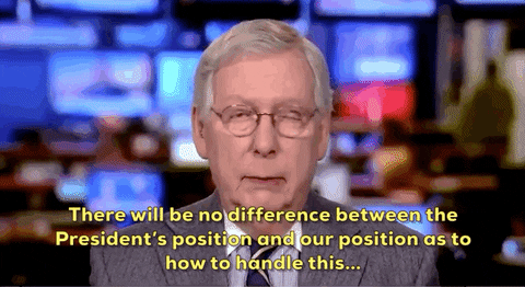 news giphyupload giphynewsuspolitics mitch mcconnell impeachment inquiry GIF
