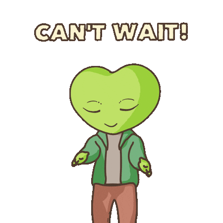 Happy So Excited Sticker by LT3 Creations