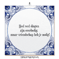 Hart Trots Sticker by Tegelspreuken.nl