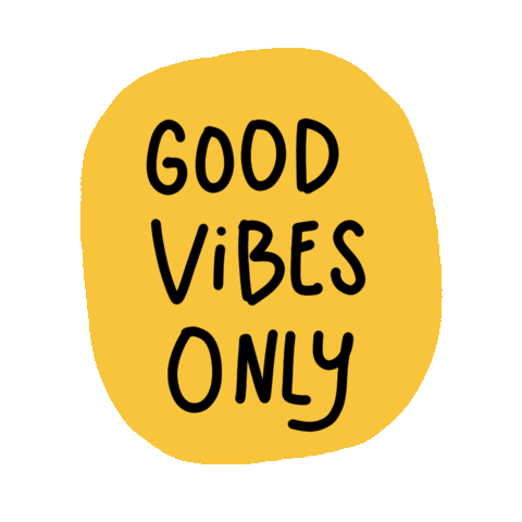 chriscocomedia giphyupload happy lettering good vibes Sticker