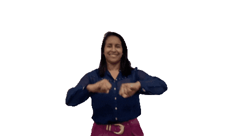 Feliz Happy Dancing Sticker by Marilda Menezes