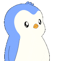 Penguin Whatever Sticker by Pudgy Penguins