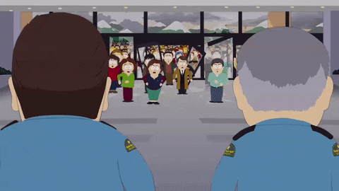 black friday running GIF by South Park 