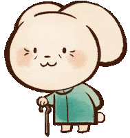 Chinese Zodiac Bunny Sticker by Sticky Brain Studios