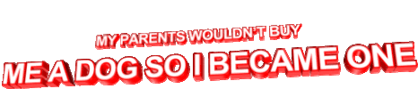 red Sticker by AnimatedText