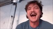 Pedro Pascal Laughing GIF by Crafture