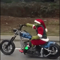 The Grinch Rides