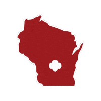 Girl Scouts Wisconsin Sticker by GSBadgerland