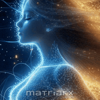 Divine Feminine Flowing Hair GIF by The Galactic Matriarx
