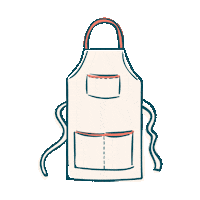 Happy Chef Sticker by Bake it by Giovannellis