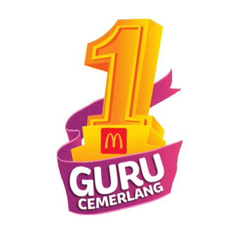 McDonaldsMalaysia teacher mcdonalds guru teachersday Sticker