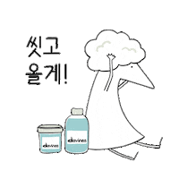 davineskorea shower davines 샤워 목욕 Sticker