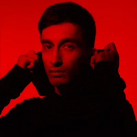 jainovamusic glitch red dj photoshoot GIF