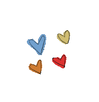 papertoothtiger love happy heart hearts Sticker