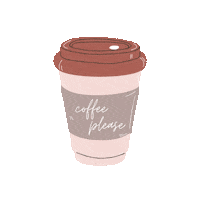 Coffee Fall Sticker by Pin it Co.