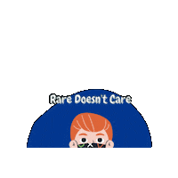 Mask Kid Sticker by Dazzle4Rare