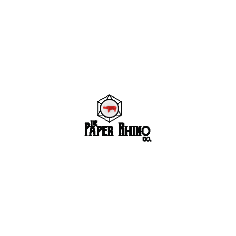 The_Paper_Rhino_Co giphyupload animation logo illustration Sticker