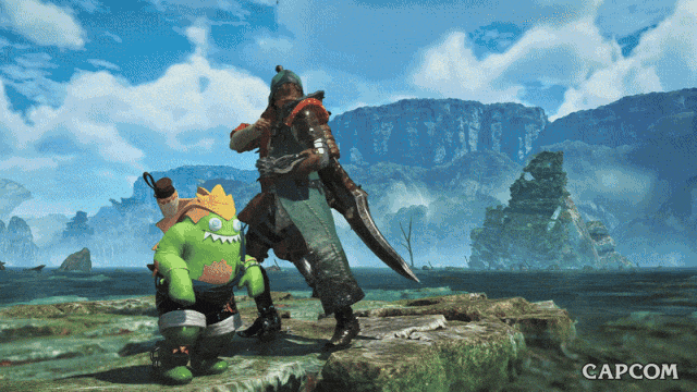 Video Game Kick GIF by CAPCOM