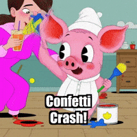 New Year Party GIF by The Pigasso