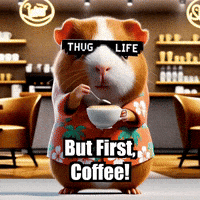Coffee Latte GIF by Guinea Gambino