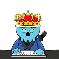 CloverStudios crypto nft queen crown GIF