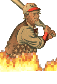 Uncle Sam Sticker by Billy Jensen