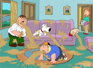 Family Guy puke