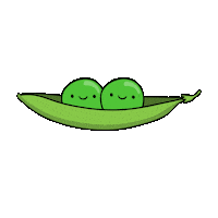 weltenraser vegetables peas weltenraser happeaness Sticker