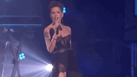 new years halsey GIF by New Year's Rockin' Eve