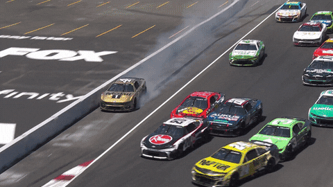 Traffic Jam Racing GIF by NASCAR