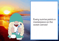 Gnome Sunrise GIF