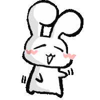 PAKYAU2022 rabbit pakyau pakyau2022 柏丘插畫 Sticker