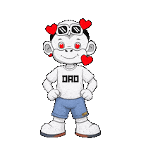 Best Dad Sticker by Zhot