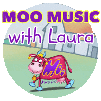 Laura Moo Sticker by MooMusicGlasgow