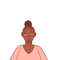 Girl Braids Sticker