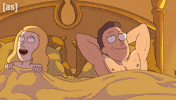 Hooking Up Rick And Morty GIF by Adult Swim