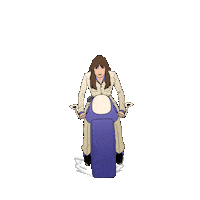 La Grenade Moto Sticker by Clara Luciani