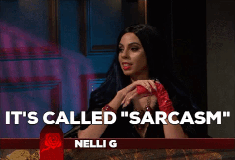 vampire sarcasm GIF by Alpha