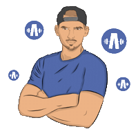 Kobi Anshel Sticker by Anshel Fitness