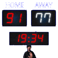 77 Away Sticker