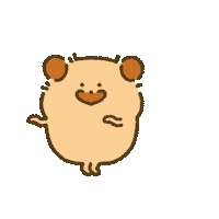 hwangsoonsee_official dance dog 귀여운 hula Sticker