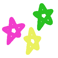 Stars Neon Sticker by West Carolina London