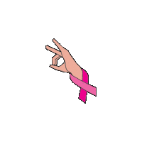 Breast Cancer Sorority Sticker