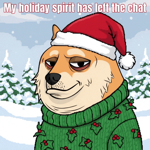 Christmas Snow GIF by Doge Pound