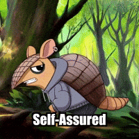 Wisdom Confidence GIF by Chillo Dillo