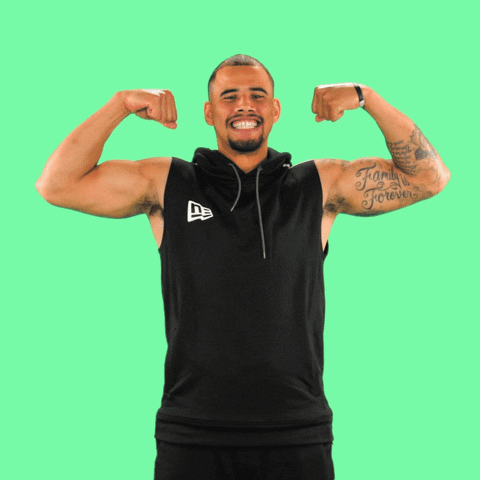 Flexing National Football League GIF by NFL