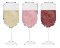 Wine Tasting Drinking Sticker by Pretty Whiskey / Alex Sautter