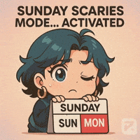 Hana Sunday Scaries GIF by Persona