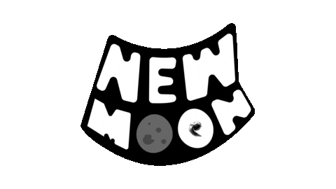 New Moon Sticker Sticker by ThePattern